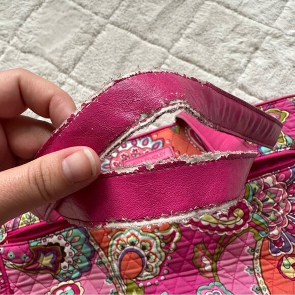 Vera Bradley | "Pink Swirls" Retired Duffle Bag - Picture 7 of 16